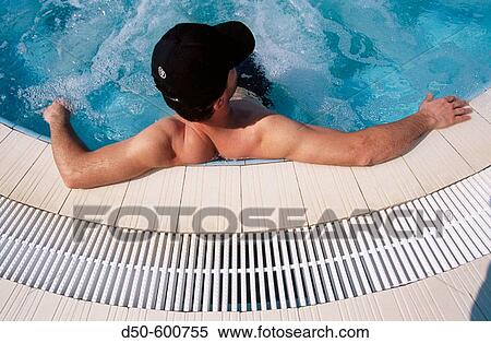 Man in Jacuzzi View Large Photo Image Stock Photography - Man in Jacuzzi. Fotosearch