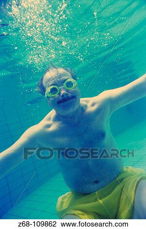 Man in the swimming-pool View Large Photo Image Stock Image - Man in the swimming-pool. Fotosearch