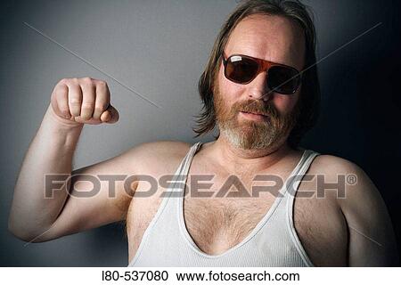 Man in underwear flexing muscles View Large Photo Image Stock Image - Man in underwear flexing muscles. Fotosearch