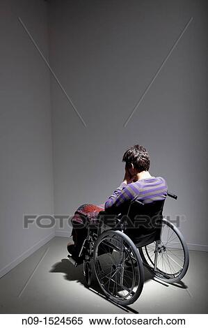 Man in wheelchair View Large Photo Image Stock Photography - Man in wheelchair. Fotosearch