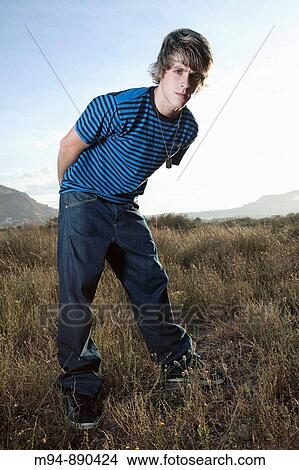 Picture - Man looking at camera. Fotosearch