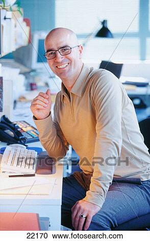 Man on computer View Large Photo Image Stock Image - Man on computer. Fotosearch