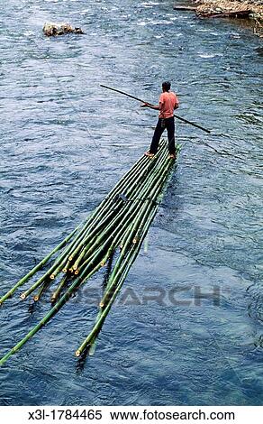 Man on floating wood Bukit Lawang Sumatra Indonesia View Large Photo Image Stock Photography - Man on floating wood Bukit Lawang Sumatra Indonesia. Fotosearch