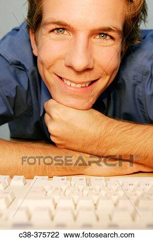 man online View Large Photo Image Stock Image - man online. Fotosearch