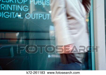 man outside digital print shop View Large Photo Image Stock Image - man outside digital print shop. Fotosearch