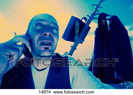 Man View Large Photo Image Picture - Man. Fotosearch