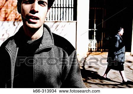 Man View Large Photo Image Picture - Man. Fotosearch
