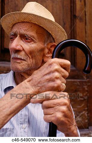 Stock Image - Man, Pisa. Tuscany, Italy. Fotosearch