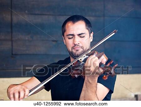 Man Playing Violin View Large Photo Image Stock Image - Man Playing Violin. Fotosearch