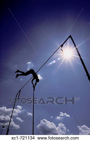 Man Pole Vaulting, Ottawa, Ontario, Canada View Large Photo Image Picture - Man Pole Vaulting, Ottawa, Ontario, Canada. Fotosearch