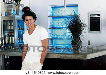 Stock Image - man portrait. Fotosearch