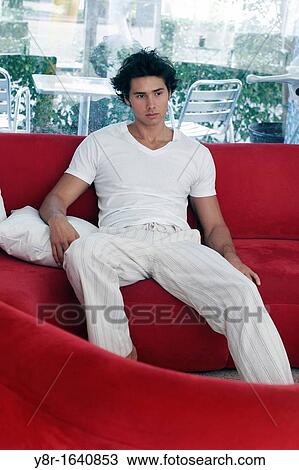 Stock Image - man portrait. Fotosearch