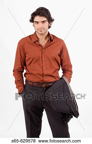 Stock Photo - Man Portrait. Fotosearch