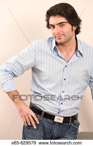 Stock Photo - Man Portrait. Fotosearch