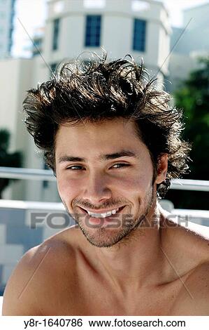 Stock Photograph - man portrait. Fotosearch