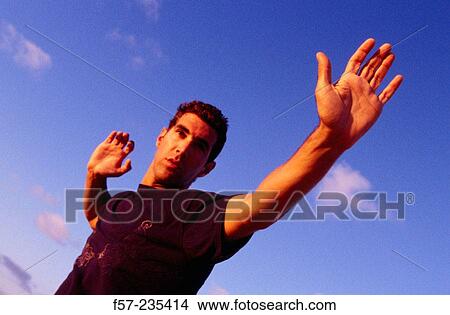 Man practicing yoga View Large Photo Image Picture - Man practicing yoga. Fotosearch