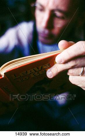 Man reading book View Large Photo Image Stock Photo - Man reading book. Fotosearch
