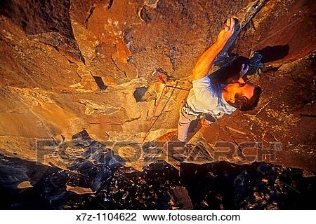 Man, rock climbing Gorrilla Man on The Tall Cliffs at Dierkes Lake Park in the Snake River Canyon near the city of Twin Falls, Idaho View Large Photo Image Stock Image - Man, rock climbing Gorrilla Man on The Tall Cliffs at Dierkes Lake Park in the Snake River Canyon near the city of Twin Falls, Idaho. Fotosearch