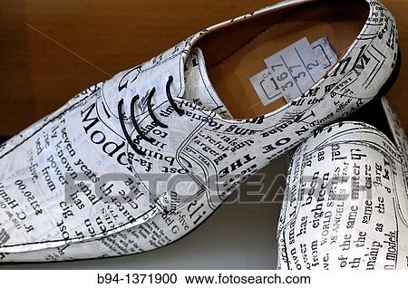 Stock Image - Man shoes for sale. Fotosearch