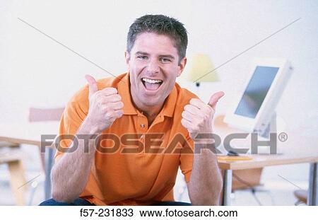 Stock Image - Man. Fotosearch