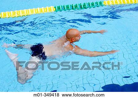 Man swimming View Large Photo Image Stock Photo - Man swimming. Fotosearch