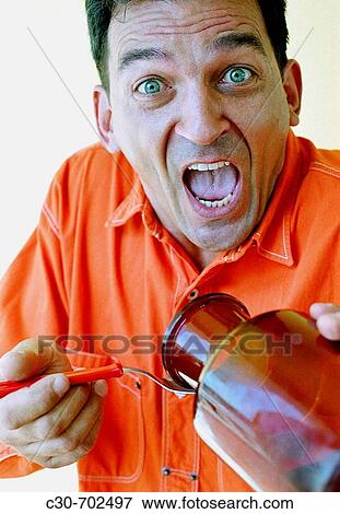 Man taking medicine View Large Photo Image Stock Photo - Man taking medicine. Fotosearch