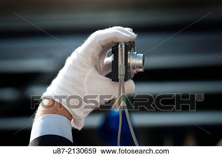 Man Taking own Photograph. View Large Photo Image Stock Photo - Man Taking own Photograph.. Fotosearch
