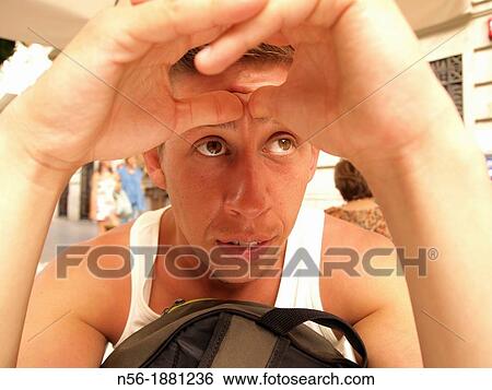 Man thinking View Large Photo Image Stock Photograph - Man thinking. Fotosearch