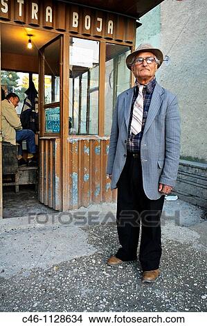 Man. Vlore. Albania. View Large Photo Image Picture - Man. Vlore. Albania.. Fotosearch