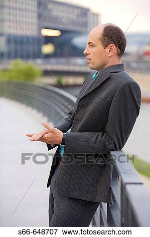 Stock Photo - man with a notebook. Fotosearch
