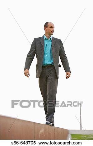 Stock Photography - man with a notebook. Fotosearch