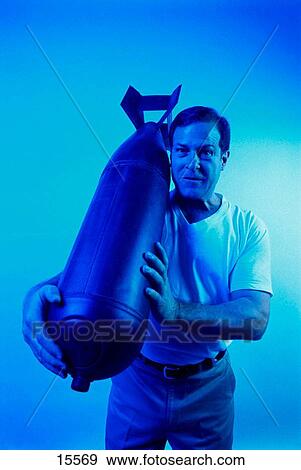 Man with bomb View Large Photo Image Stock Photo - Man with bomb. Fotosearch