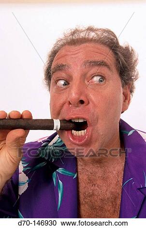 Man with cigar View Large Photo Image Stock Image - Man with cigar. Fotosearch