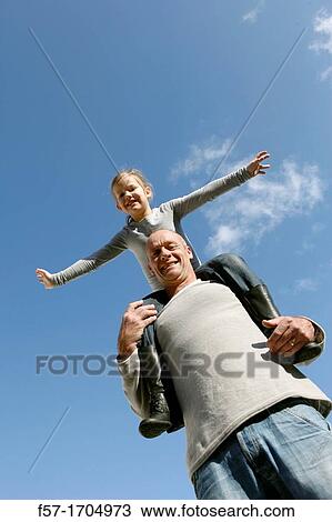 Man with daughter View Large Photo Image Stock Image - Man with daughter. Fotosearch