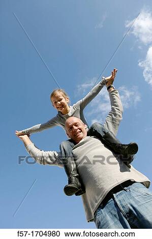 Man with daughter View Large Photo Image Stock Image - Man with daughter. Fotosearch