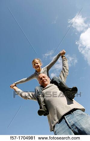 Man with daughter View Large Photo Image Stock Image - Man with daughter. Fotosearch