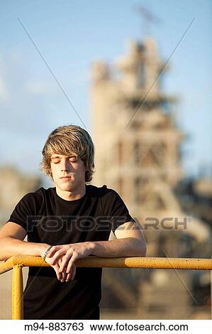 Man with eyes closed View Large Photo Image Stock Image - Man with eyes closed. Fotosearch