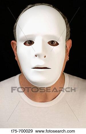 Man with mask View Large Photo Image Stock Photo - Man with mask. Fotosearch