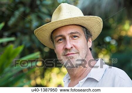 Man with Panama hat View Large Photo Image Stock Image - Man with Panama hat. Fotosearch