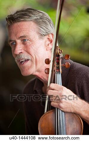 Man with Violin View Large Photo Image Stock Photo - Man with Violin. Fotosearch