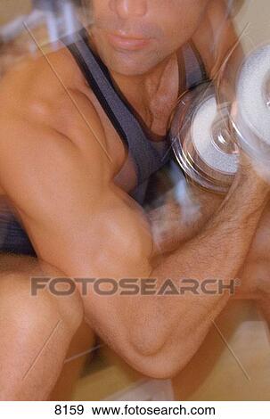 Man with weight View Large Photo Image Stock Photo - Man with weight. Fotosearch
