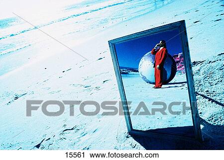 Man with world globe View Large Photo Image Stock Image - Man with world globe. Fotosearch