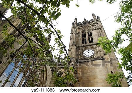 Manchester City Cathedral View Large Photo Image Stock Image - Manchester City Cathedral. Fotosearch