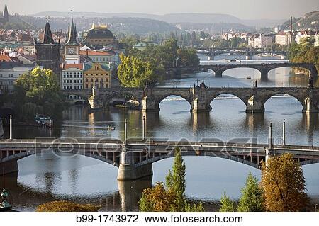MANESUV CHARLES AND LEGIL BRIDGES OVER VLTAVA RIVER FROM LETNA HILL OVERLOOK PRAGUE CZECH REPUBLIC View Large Photo Image Stock Image - MANESUV CHARLES AND LEGIL BRIDGES OVER VLTAVA RIVER FROM LETNA HILL OVERLOOK PRAGUE CZECH REPUBLIC. Fotosearch