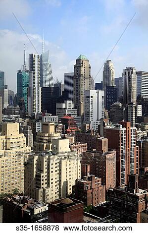 Manhattan New York City USA. View Large Photo Image Stock Photo - Manhattan New York City USA.. Fotosearch