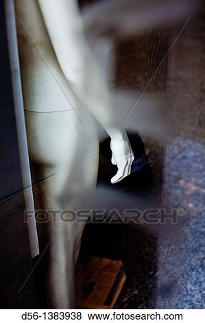 Mannequin in a shop window View Large Photo Image Stock Photo - Mannequin in a shop window. Fotosearch