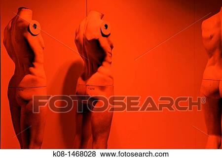Mannequins in shop window at night, Paris, France View Large Photo Image Stock Photo - Mannequins in shop window at night, Paris, France. Fotosearch