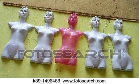 Stock Photo - Mannequins, Islamic Quarter, Cairo, Egypt. Fotosearch