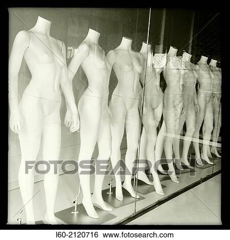 Manniquins in Shop, Madrid, Spain. View Large Photo Image Stock Photograph - Manniquins in Shop, Madrid, Spain.. Fotosearch