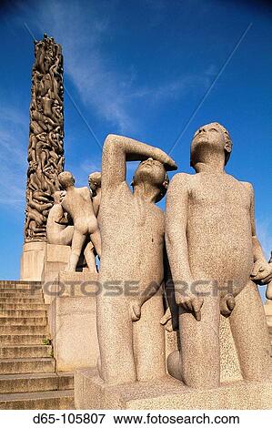 ? Man's Destiny?, Gustav Vigeland's bodies at Frogner Park, Oslo. Norway View Large Photo Image Stock Photo - ? Man's Destiny?, Gustav Vigeland's bodies at Frogner Park, Oslo. Norway. Fotosearch